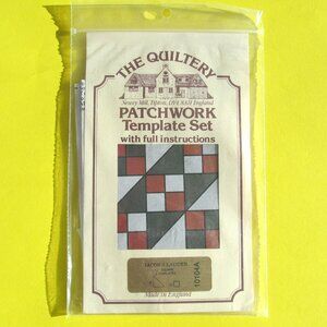 Vintage patchwork template set JACOB'S LADDER